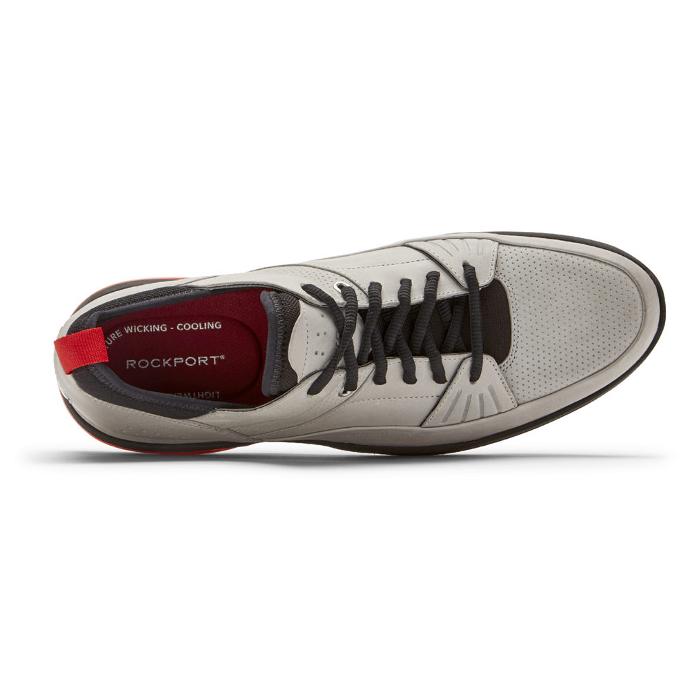 Rockport Sneakers For Mens Grey - Howe Street Lace Up - PU4890672